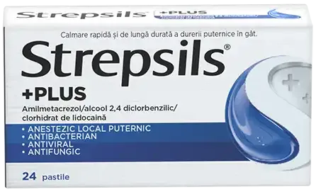 Strepsils Plus, pastile
