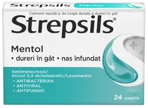 Strepsils Mentol, pastile
